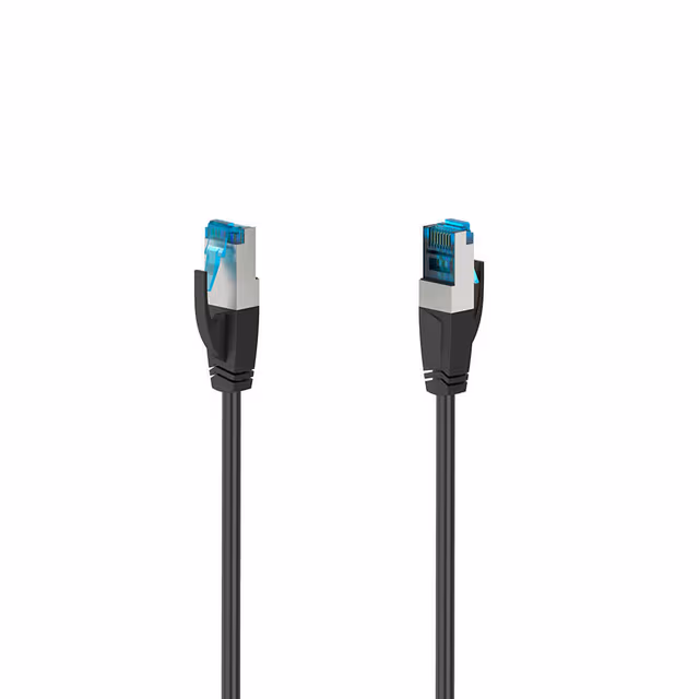 CAT6a S/FTP Nätverkskabel 3.0m Svart
