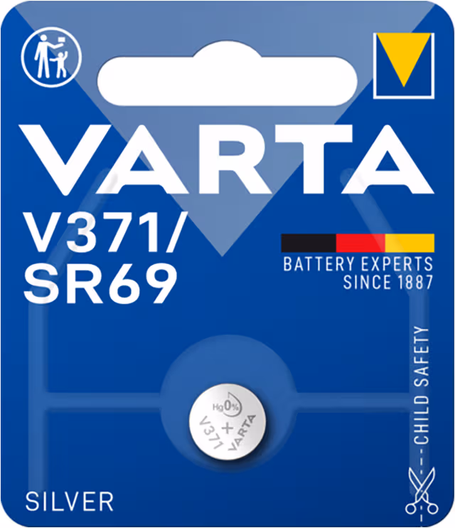Varta V 371 Silver Oxide Battery
