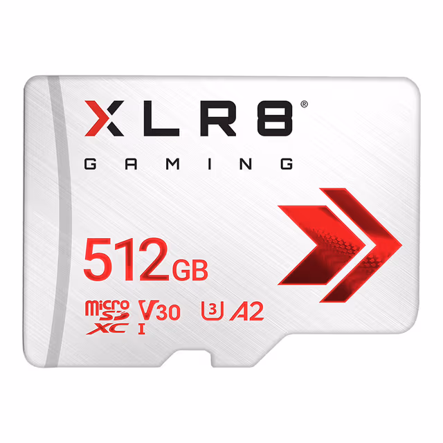 PNY XLR8 512GB U3 V30 microSDXC Card
