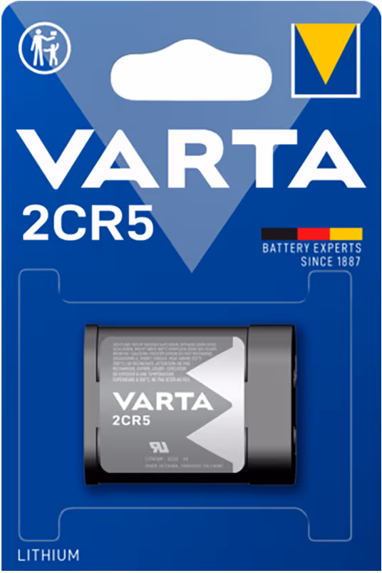 Varta Professional 2CR5 Battery - Single Pack