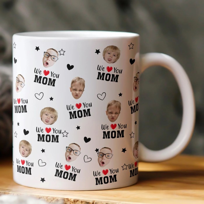 Personlig Barnansiktsmugg - Unika Minnen