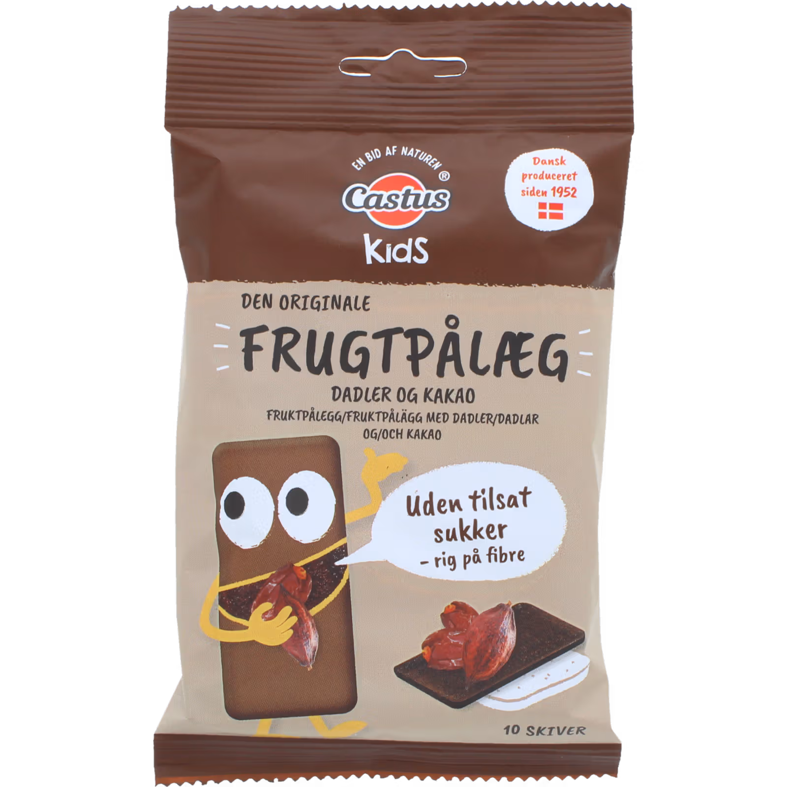 Castus Dadlar & Kakao Fruktpålägg, 160g