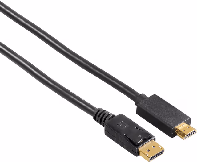 HAMA DisplayPort-HDMI-kabel 1.5m Premium