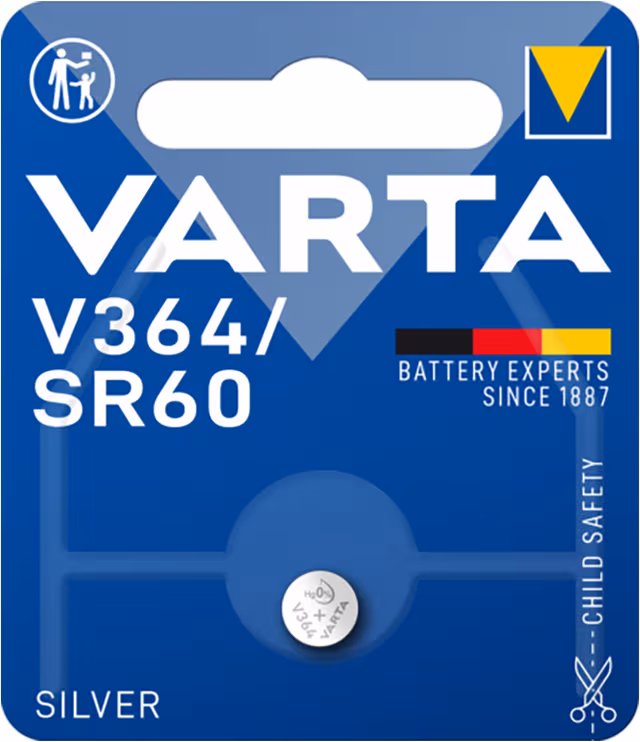 Varta V 364 Watch Battery - 1 Pack