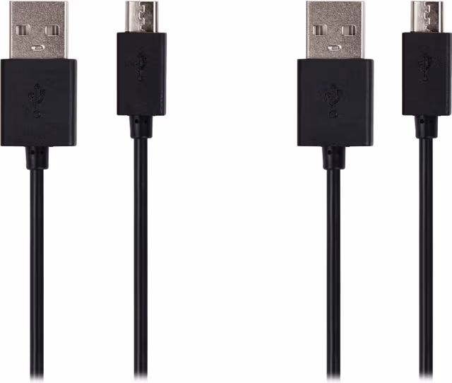 Piranha PS4 Dubbel Laddkabel 4m
