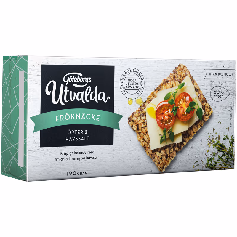 Fröknäcke med Örter & Havssalt 190g