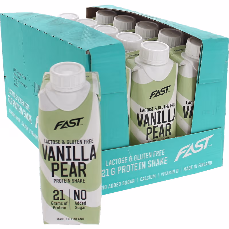 Fast Pear Vanilla Protein Shake 15-Pack