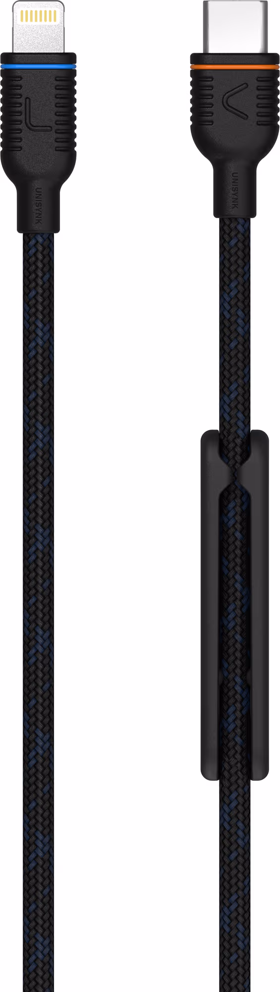 Unisynk USB-C till Lightning-kabel, Svart
