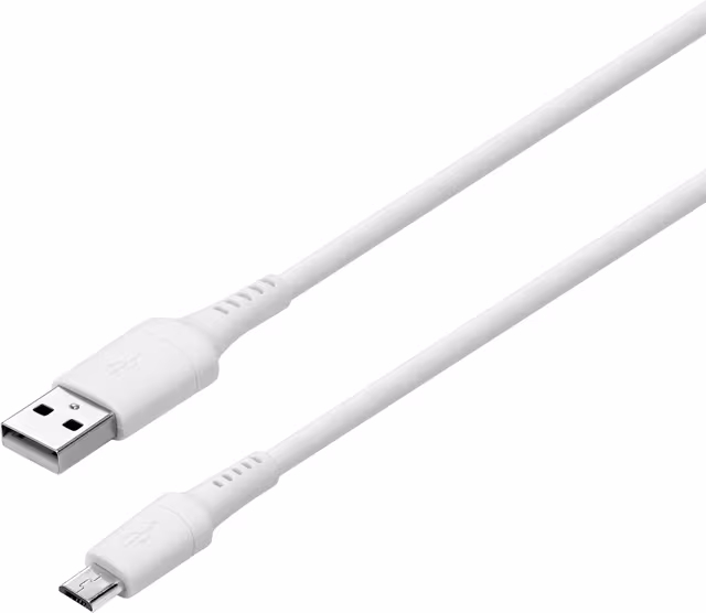 Sandstrøm USB-A till MicroUSB-kabel 3m
