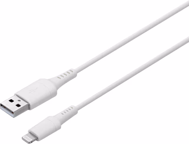 Sandstrøm USB-A till Lightning-kabel 1 meter