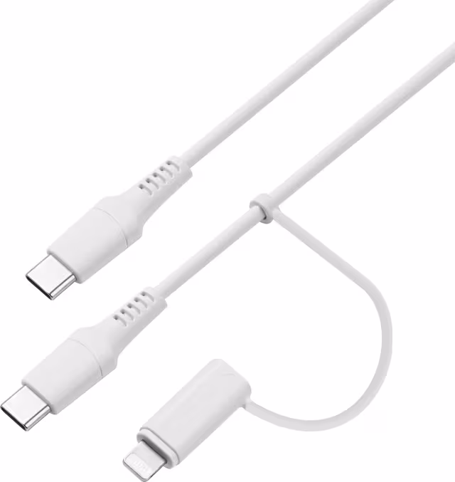 Sandstrøm USB-C till Lightning-kabel, 1m