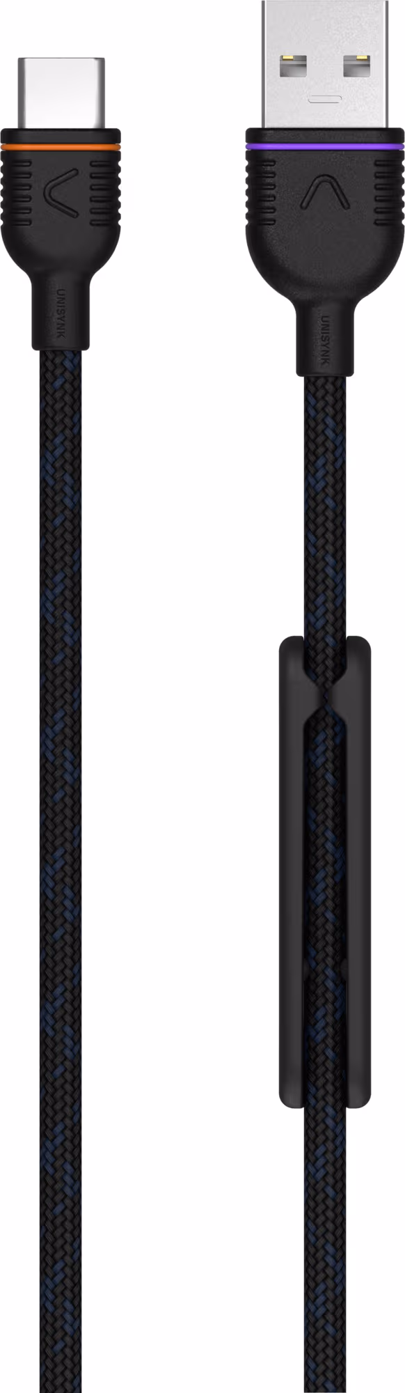Unisynk Premium Svart USB-C Laddningskabel