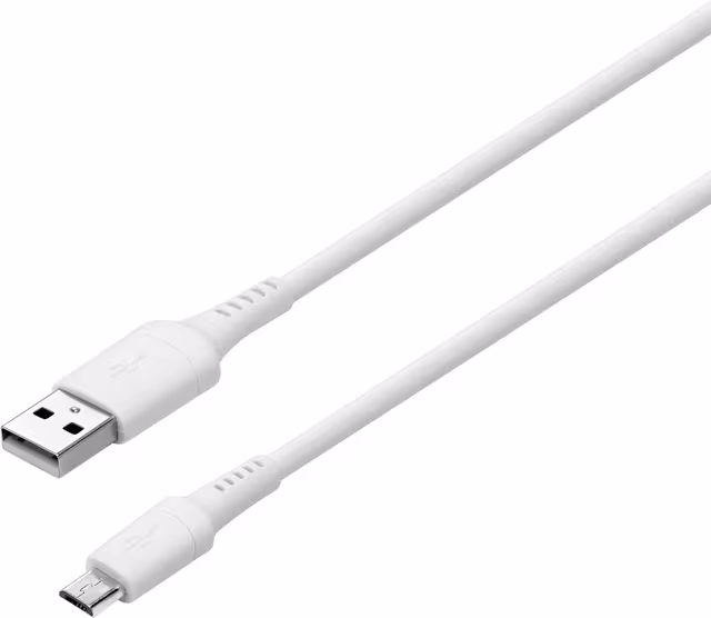 Sandstrøm 1m USB-A till MicroUSB-kabel