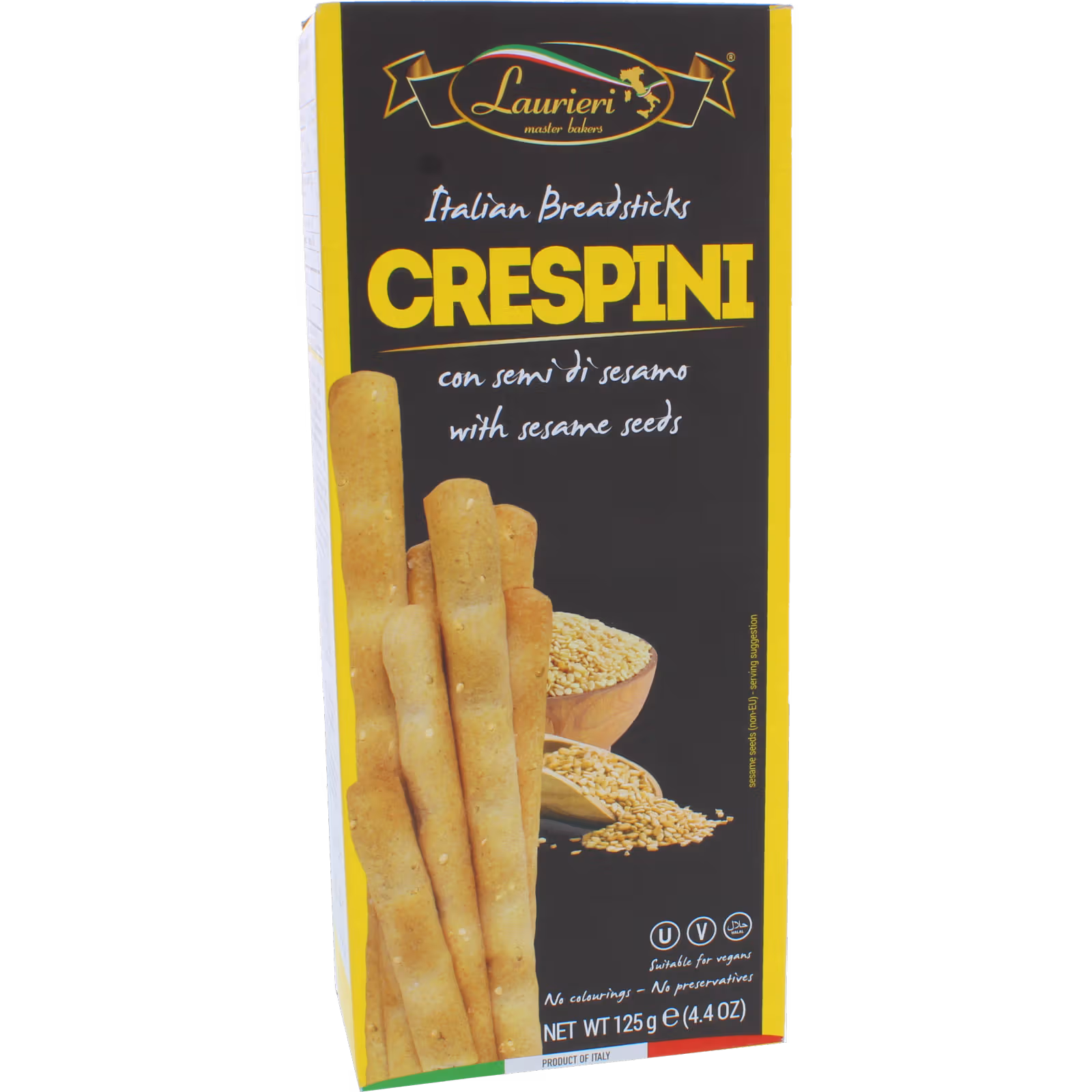 Crespini Sesam Brödpinnar 125g av Laurieri