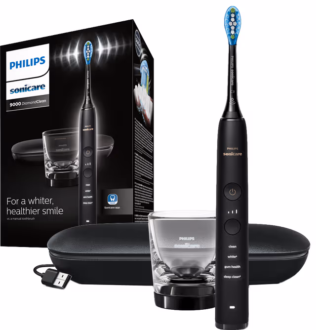 Philips Sonicare DiamondClean Svart Eltandborste HX991109V2