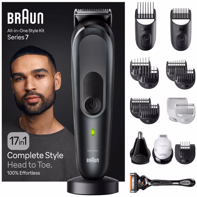 Braun Series 7 Multigroomer MKG7491 Kit