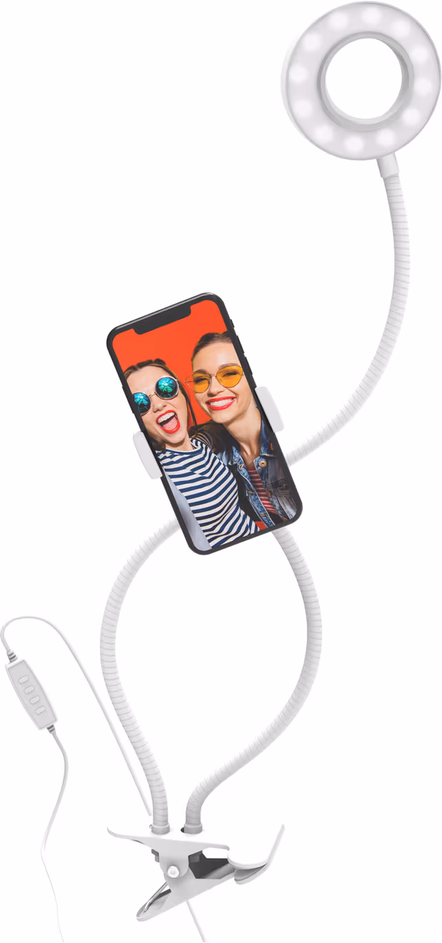 Digip Vlogging Stativ med Ringljus