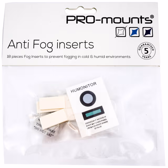 Pro-Mounts 18-Pack Anti-Fog Inserts
