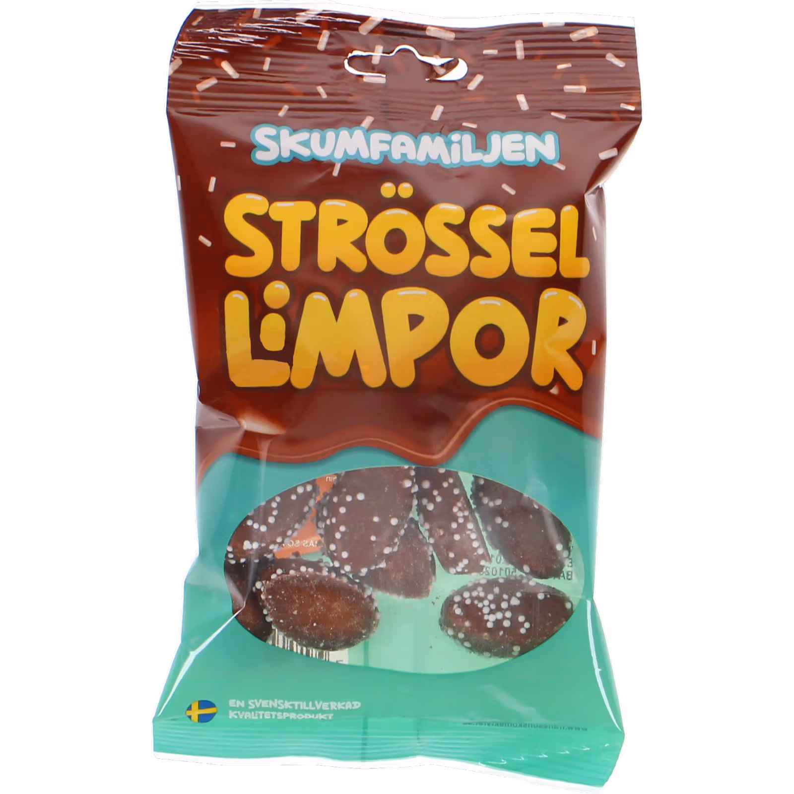 Skumfamiljen Strössellimpor Godis, 70g