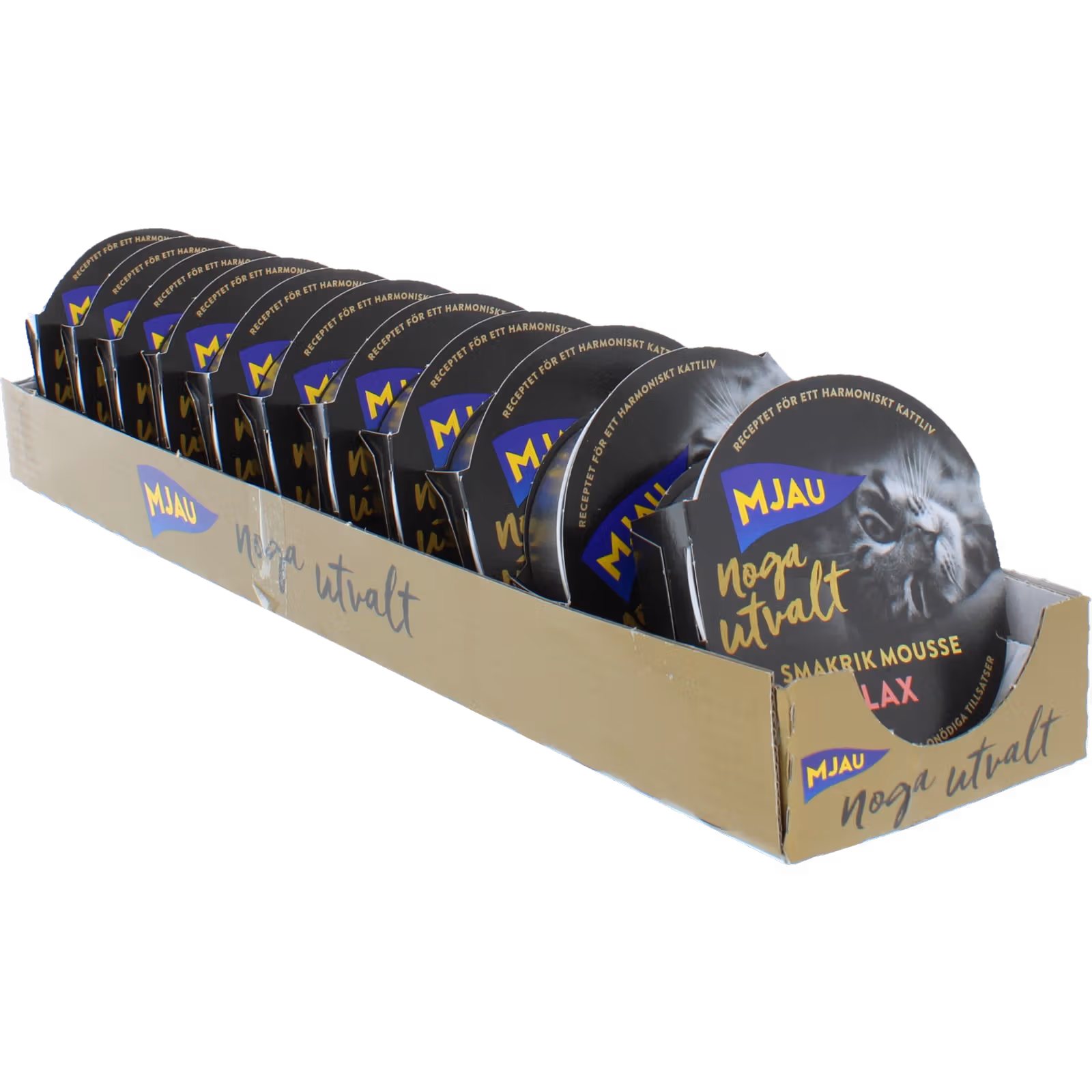 Kattmax Lax Mousse 11-pack, 85g Varje