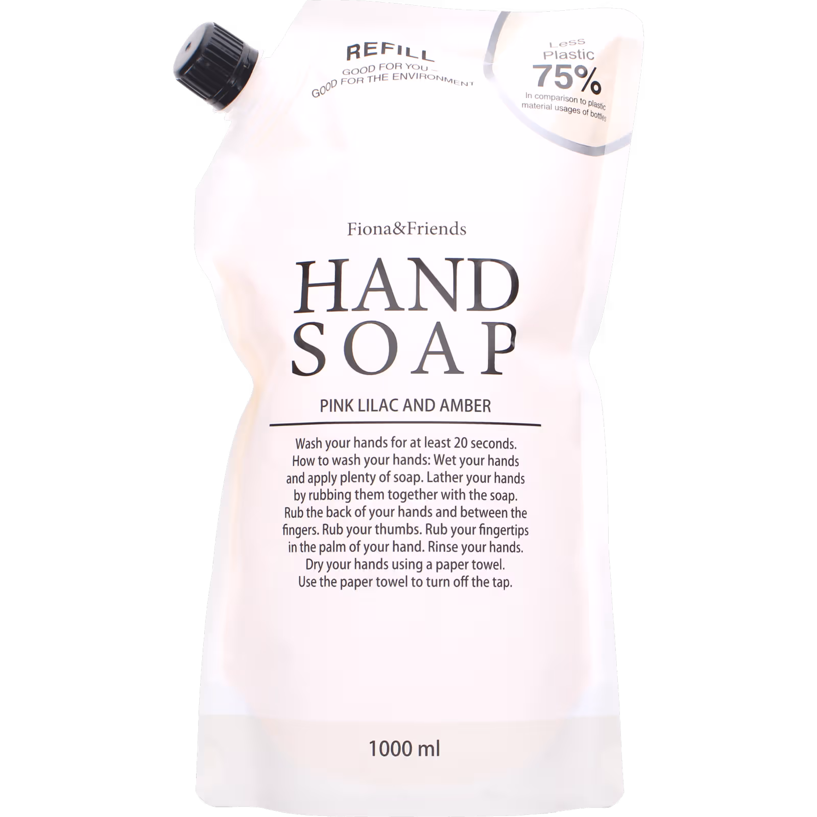 Syren & Amber Handtvål Refill, 1000 ml