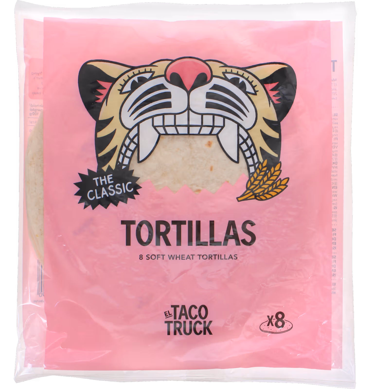 El Taco Truck Tortillabröd 320g, 8-pack