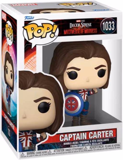 Funko Pop! Captain Carter DSMM S2 Vinyl Figure
