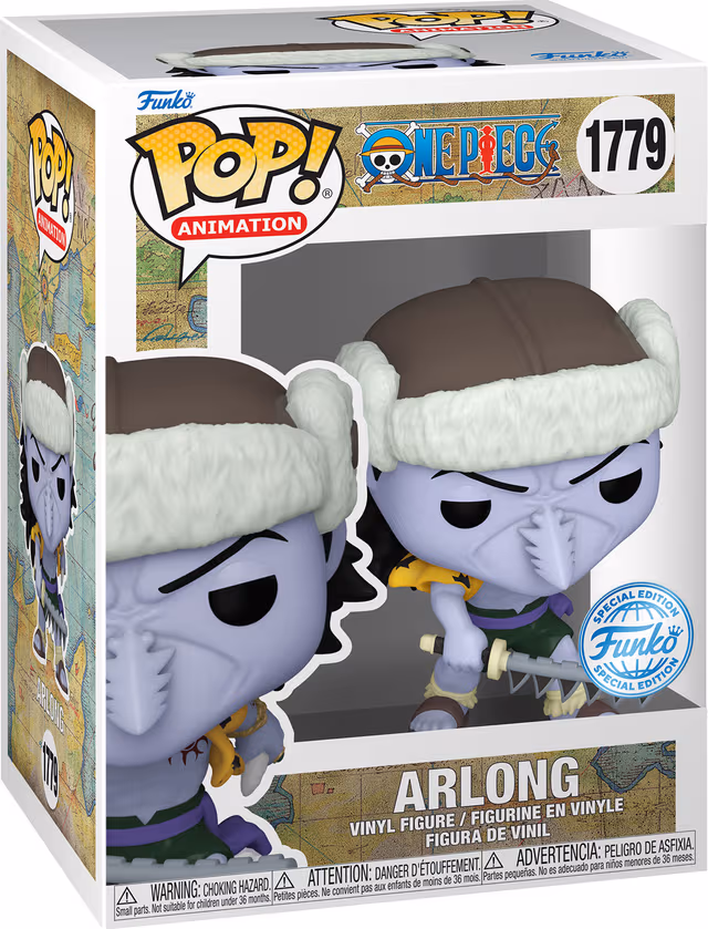 One Piece Funko Pop! Arlong Figurine
