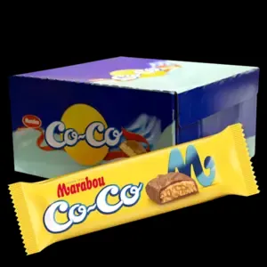 Dubbel Chocolate Coconut Bars 60g - Pack of 30