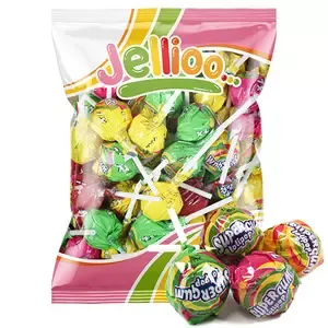 Assorted Super Gum Lollipop Pack of 53