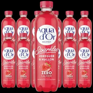 Aquador Sparkling Strawberry/Raspberry 50cl Pack of 12