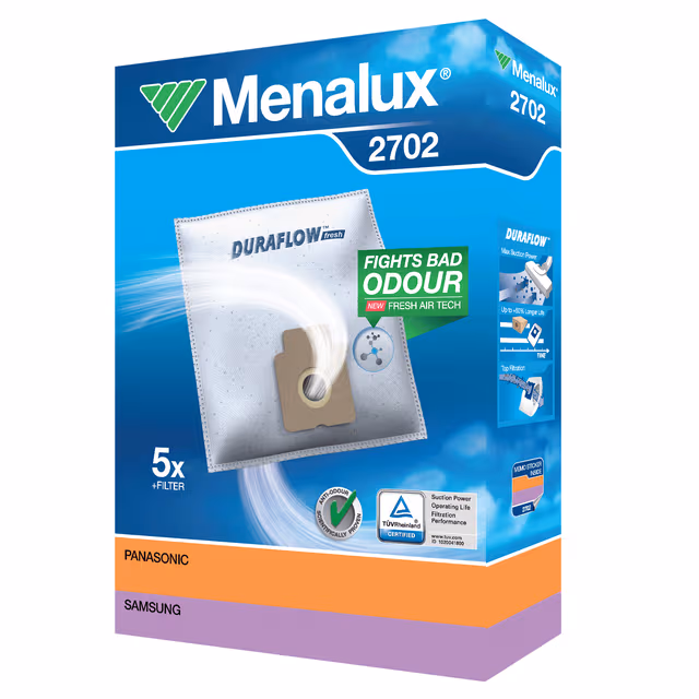 Menalux 2702 Universal Vacuum Bags Set
