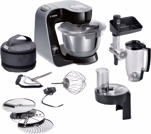 Bosch Series 4 MUM5XC4E Köksmaskin Svart