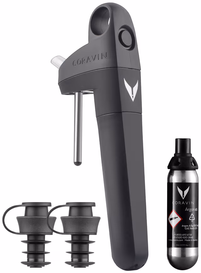 Coravin Pivot+ Svart Vinkonserveringssystem
