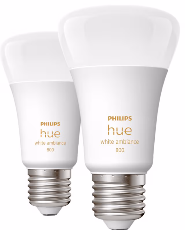 Philips Hue A60 E27 9W Twin Pack