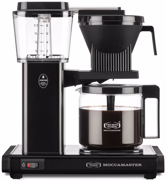 Moccamaster One Switch 53751 Svart Kaffebryggare