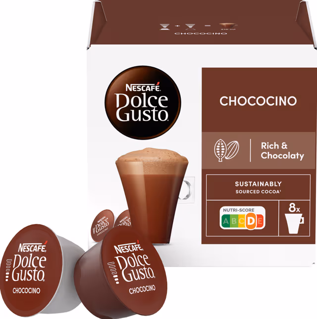 NESCAFÉ Dolce Gusto Chococino Kapslar, 16-pack