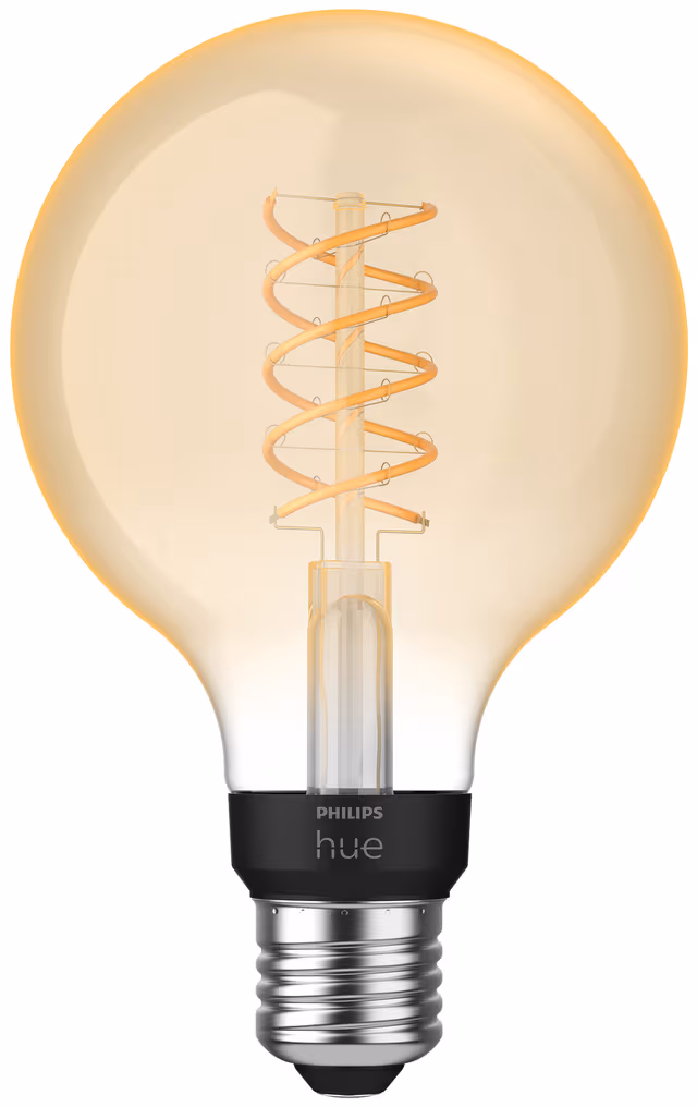 Philips Hue 7.2W E27 Filament Globe G93