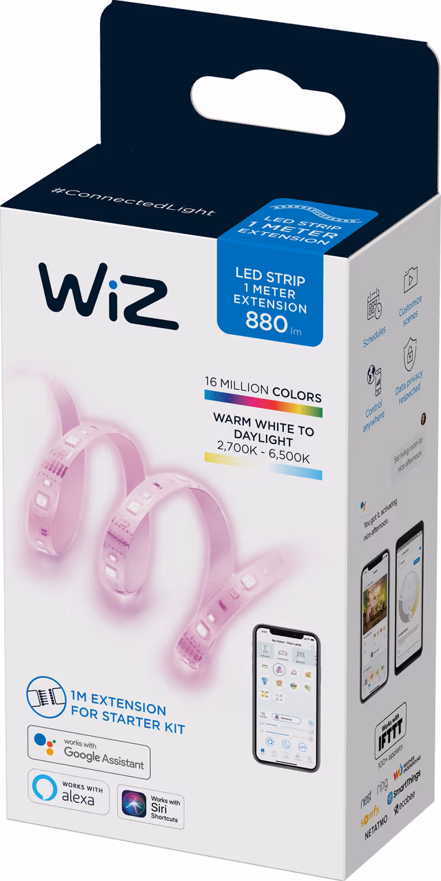 WiZ 1m LED-ljusslinga Förlängningsset