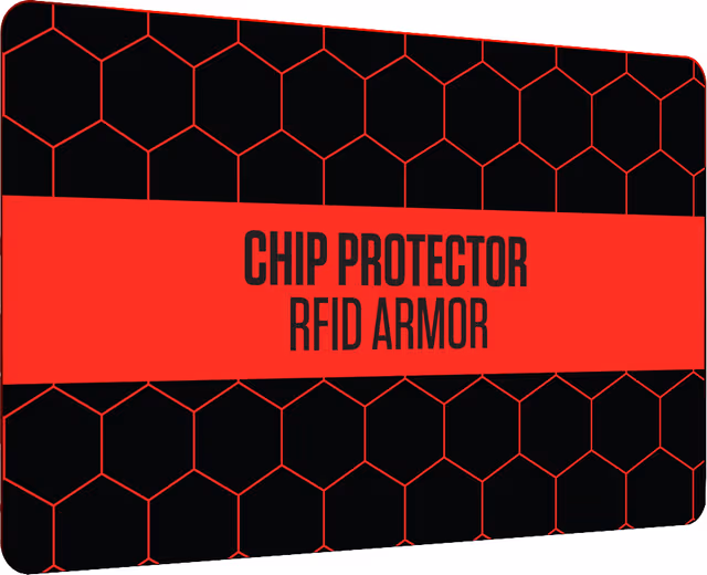 RFID Blockerande Chip Skyddsfodral
