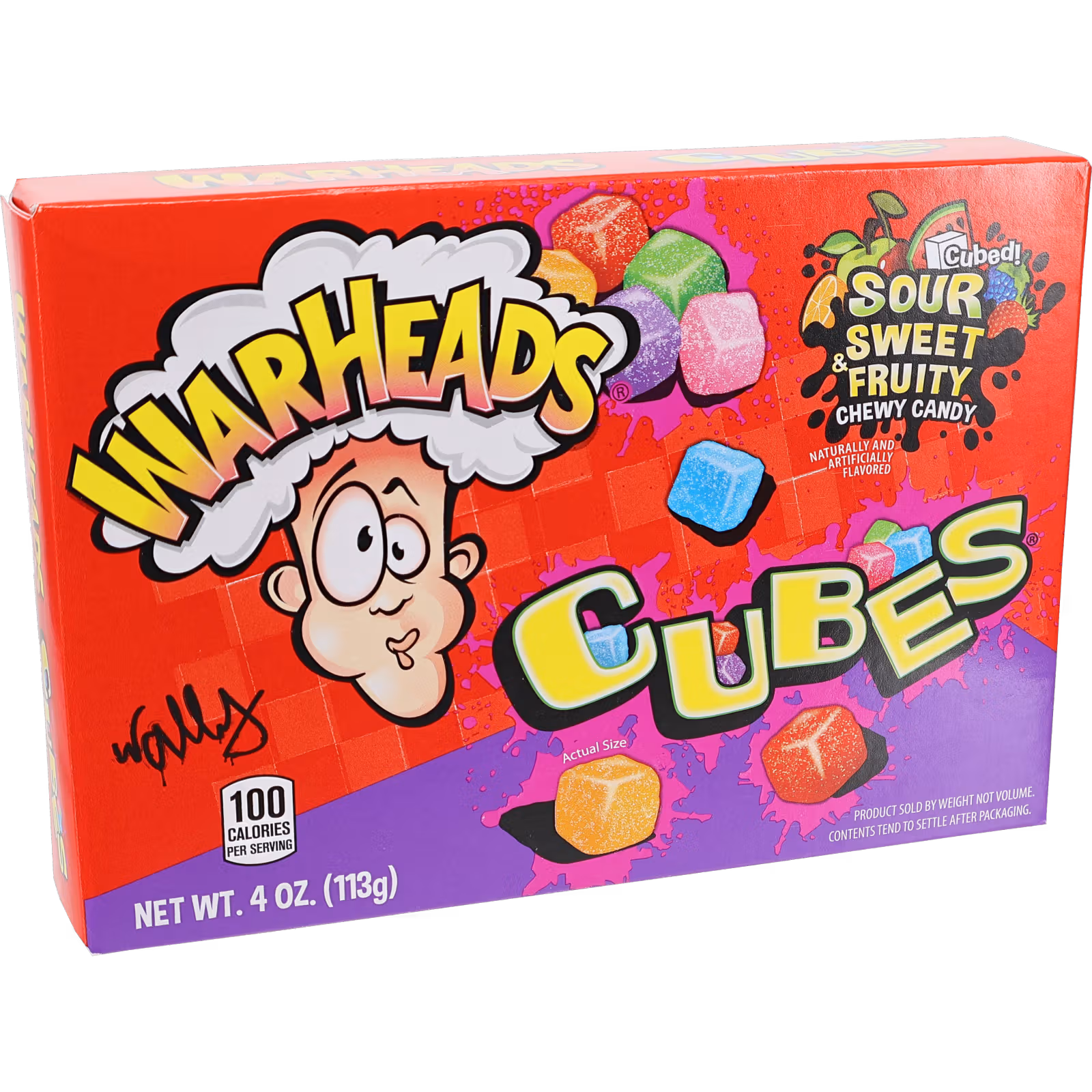 Warheads Godisbitar: Sour, Sweet & Fruity, 113g