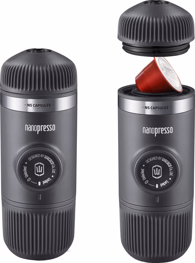 Wacaco Nanopresso Portable Espresso Maker, NANOGREYNS