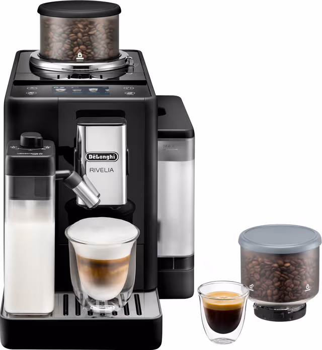 DeLonghi Rivelia EXAM440.55.B Helautomatisk Kaffeautomat
