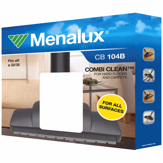 Menalux CB104B Combi Clean Dammsugarmunstycke
