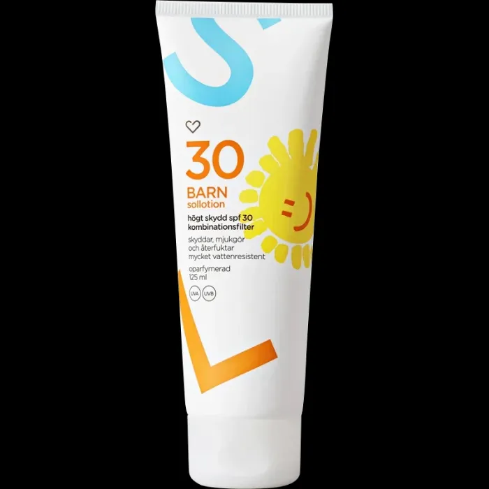 Hjärtats Barn Sollotion SPF30, Oparfymerad 125ml