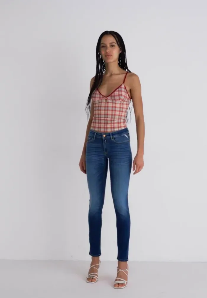 Replay NEW PANTS - Skinny Blue Jeans