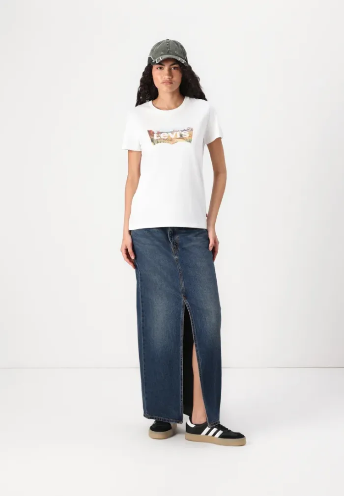 Levi's Perfect Printed Tee - Bright White