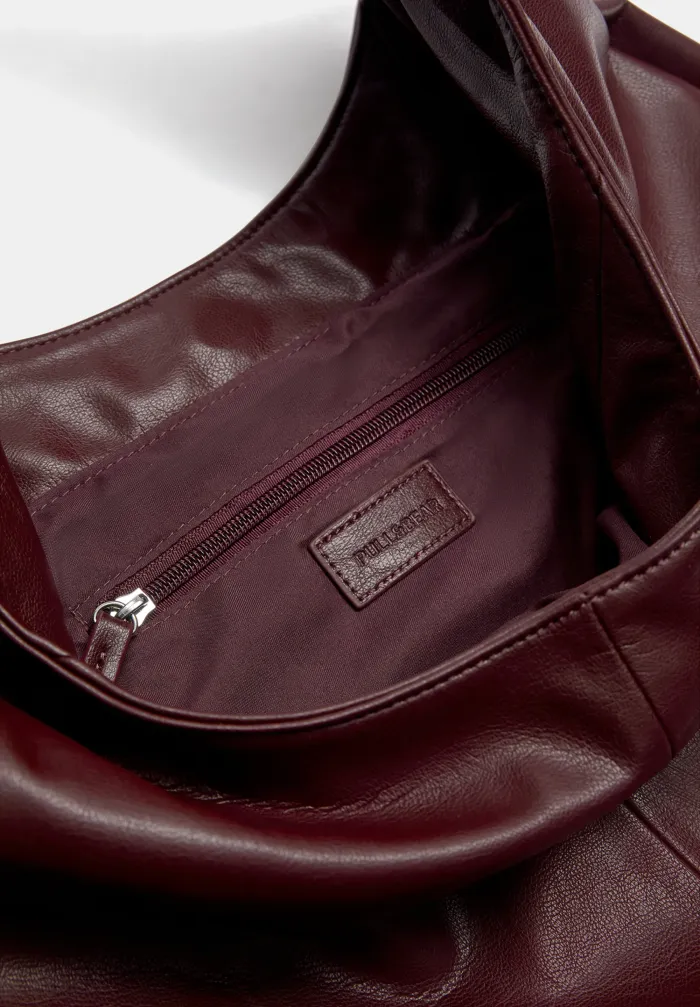 Bordeaux Pull&Bear Stilfull Shoppingväska
