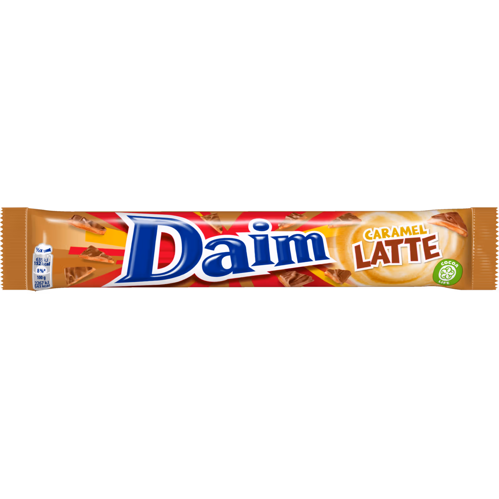 Daim Caramel Latte Chocolate Bar, 56g
