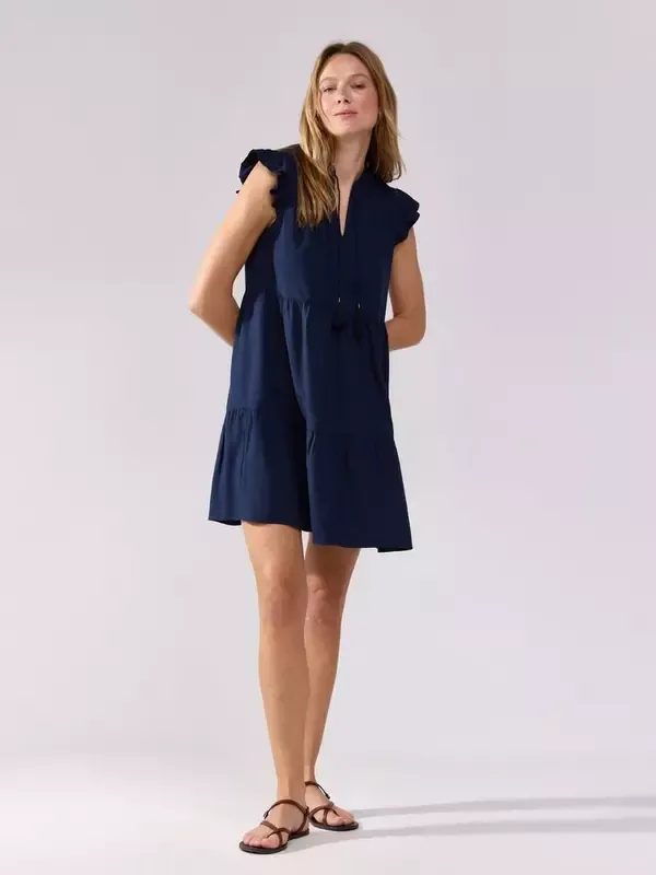 Elegant Ärmlös Miniklänning